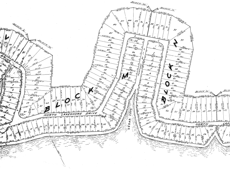 Lake Tishomingo Plat Map